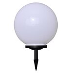 vidaXL 2 Pièces Lampes d'allée d'extérieur à LED 40 cm et piquet au sol