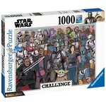 Star wars puzzle 1000 pieces - baby yoda - ravensburger - puzzle adultes - collection challenge puzzle - des 14 ans