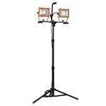 Smartwares Lampes de travail à LED sur trépied 78x22x100-170 cm