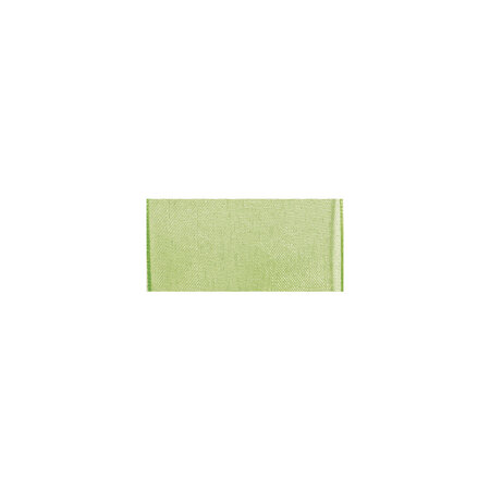 Ruban organdi Vert moyen 40 mm Au mètre