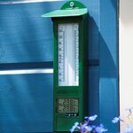 Nature Thermomètre numérique min-max d'extérieur 9 5x2 5x24 cm