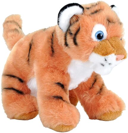 Peluche Tigre De 20 Cm Brun