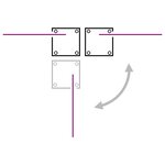 vidaXL Auvent latéral rétractable Crème 140 x 1000 cm