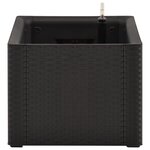 vidaXL Lit surélevé de jardin système arrosage Anthracite 100x43x33 cm