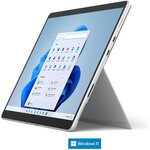 Microsoft surface pro 8 256 go 33 cm (13") intel® core™ i5 8 go wi-fi 6 (802.11ax) windows 11 home platine