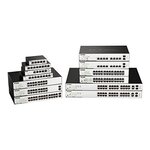 Switch administrable Gigabit 5 ports 10/100/1000 Mbps dont 2 ports Poe - D-Link DGS-1100-05PD