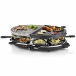 Princess Gril à raclette en pierre avec 8 poêles 1200 W 162710