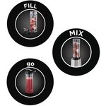 Russell Hobbs 23470-56 Blender Nomade Mixeur Electrique Mix and Go 300W, Accessoires Inclus