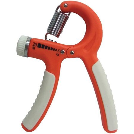 TUNTURI Haltere pour les doigts crispateur ajustable - résistance faible, orange