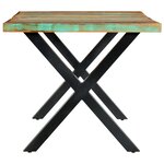 vidaXL Table de salle à manger 180x90x76cm Bois de récupération solide