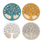 Set de 4 sous-verres arbre de vie