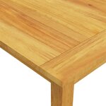 vidaXL Ensemble de salle à manger de jardin 7 Pièces Beige