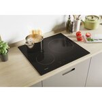 Plaque de cuisson induction candy 3 feux - 56x49cm