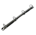 Classeur 4 Anneaux 15mm Polypropylène Chromaline 5/10e Kreacover® - A4 - X 12 - Exacompta