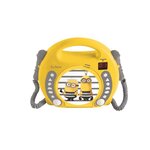 LEXIBOOK - MOI MOCHE ET MECHANT - Lecteur CD Karaoké Enfant avec 2 microphones