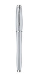 PARKER Urban Fashion - Stylo Roller, gris métallique, Pointe Fine, Attributs Chromés, Recharge Noire