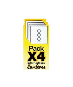 4x concierge versailles - interrupteur-variateur connecté au wi-fi (pilotage des lumières)