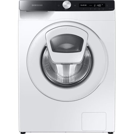 Lave-linge hublot samsung addwash ww80t554dte/s3 - 8 kg - 1400 trs/min - blanc