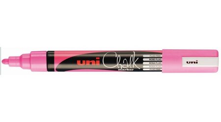 Marqueur Rose fluo chalk (craie) Pointe moyenne