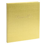 Livre D'or Balacron Avec Titre 140 Pages Blanches - 21x19 Cm Vertical - Couleurs Assorties - X 5 - Exacompta