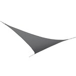 Bo-Camp Toile d'ombrage Triangulaire Anthracite 3 6x3 6x3 6 m 4471441