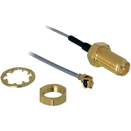 Delock rp-sma buchse zum einbau > mhf/u.fl-lp-068 stecker