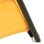 vidaXL Tente de piscine Tissu 500x433x250 cm Jaune
