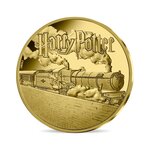 Harry potter - poudlard express - monnaie de 500€ or - Millésime 2022