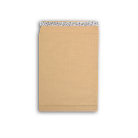 Lot de 250 enveloppes kraft arme 130g à soufflets e4
