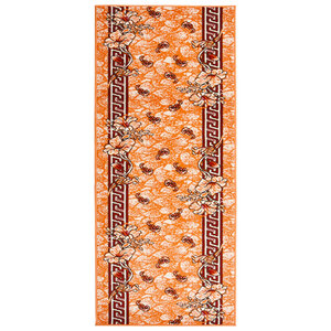 vidaXL Tapis BCF Terre cuite 80x150 cm