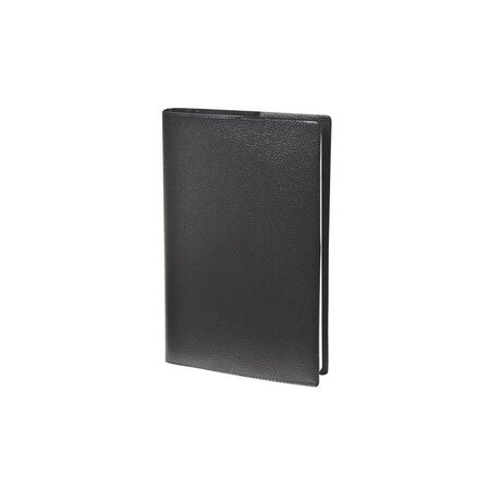 lecas agenda 10cm x 15cm 1semaine/2 pages Aout a aout noir