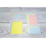 Paquet 100 Fiches Sous Film - Bristol Quadrillé 5x5 Non Perforé 125x200mm - Blanc - X 12 - Exacompta