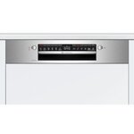 Lave-vaisselle intégrable bosch smi4hts31e - 12 couverts - induction - l60cm - 46db - bandeau inox