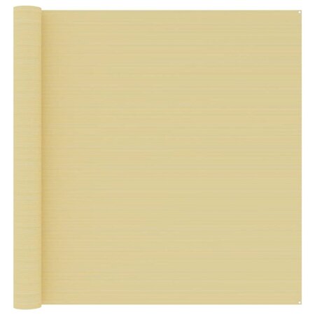 vidaXL Tapis de tente 400x500 cm Beige