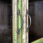 vidaXL Bibliothèque multicolore 5 tiroirs et 2 portes Bois récupéré