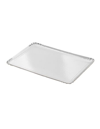 (lot  de 100 plateaux) plateau traiteur carton or 42 x 28cm