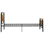 vidaXL Cadre de lit Métal 90x200 cm