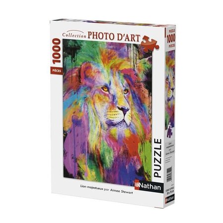 Puzzle n 1000 p - lion majestueux