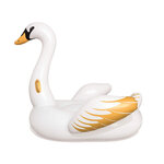 Cygne de luxe gonflable -  dimension 171 x 147 x 145 cm. Bouée gonflable.