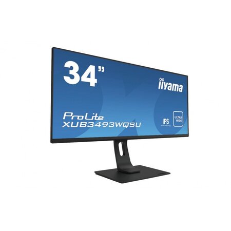 Iiyama prolite xub3493wqsu-b1 écran plat de pc 86 4 cm (34") 3440 x 1440 pixels ultrawide quad hd led noir