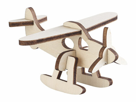 5 maquettes 3D en bois : mini-aéronefs - 33 pièces