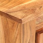 vidaXL Buffet 59x33x75 cm Bois d'acacia massif