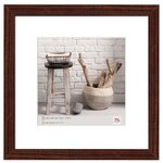 Walther Design Cadre photo Home 40x40 cm Noyer