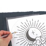 Kit broderie décorative céleste