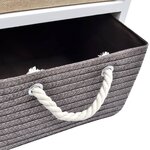vidaXL Table de chevet 2 Pièces Bois