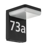 EGLO Lampe murale LED d'extérieur Amarosi 10 W Noir