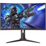Aoc g2 c32g2ze/bk écran plat de pc 80 cm (31.5") 1920 x 1080 pixels full hd led noir  rouge