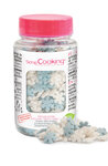 Pot De Décors Sucrés "Flocon Blanc/Bleu" 50G