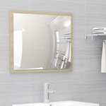 vidaXL Ensemble de meubles de salle de bain Chêne sonoma Aggloméré