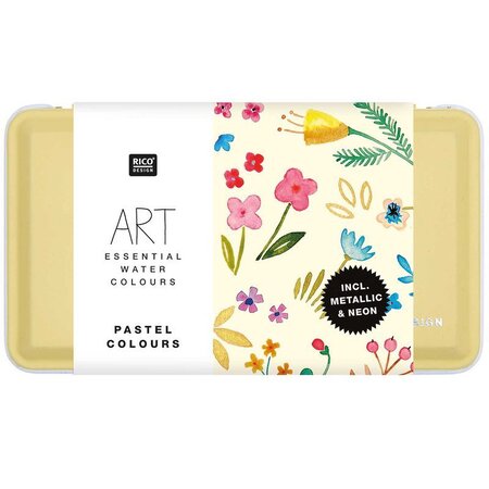 Palette d'aquarelle - couleurs pastel